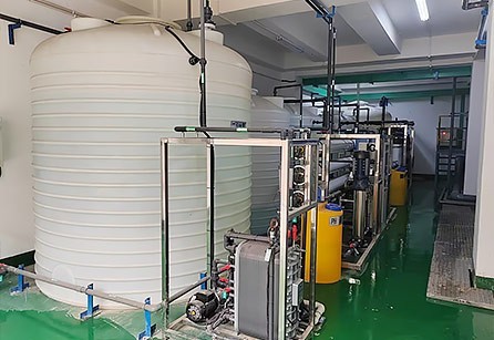 Industrial wastewater reuse system